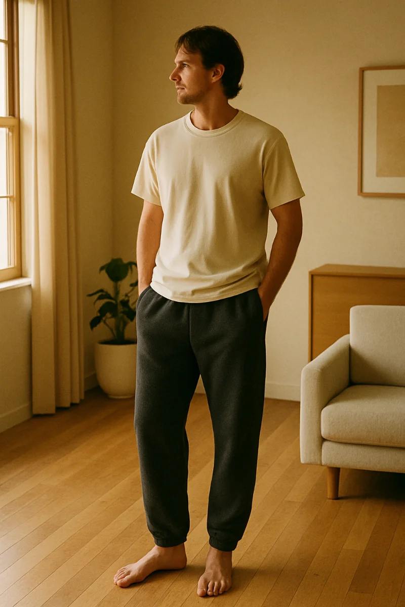 Main: bearpants on model, relaxed, natural light